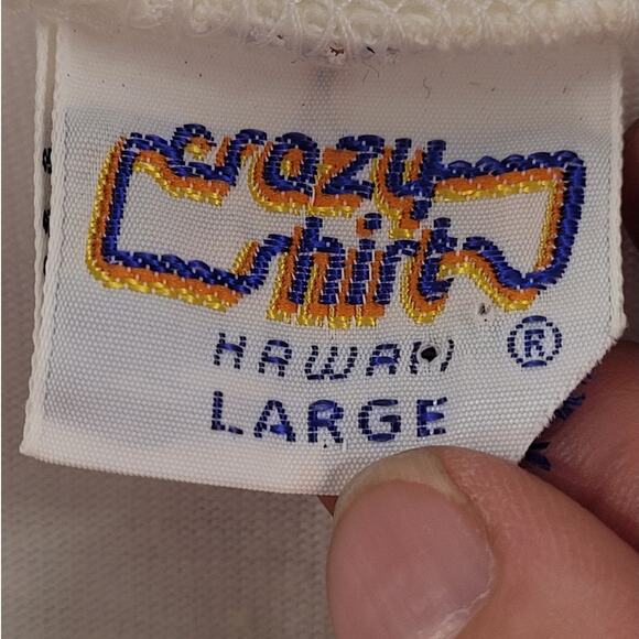 Vintage Napa Valley Uni Tee by Crazy Shirts 90s White Graphic Single Stitch‎ - Picture 4 of 13